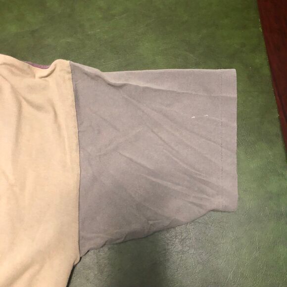 Vintage Mt. Rushmore S.D. Graphic Crew Neck T-Shirt w/Mixed Fabrics 1990s SZ L - Picture 8 of 11